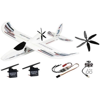 BK+ FunnyStar Bianco Aeromodello per principianti In kit da costruire 850 mm - Multiplex