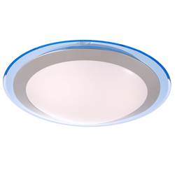 Planetitaly - Plafoniera lampada soffitto LED luce diffusa 11W 3000K anelli colorati 33cm características