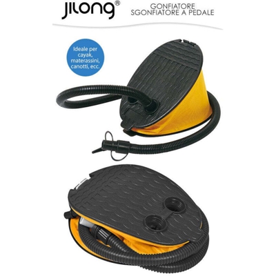 Gonfiatore Pompa Pedale a Soffietto Giochi Gonfiabili Materassini con Riduttore