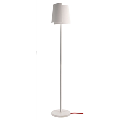 Lampada LED terra pavimento gesso piantana moderna E27 luce hotel ufficio 230V