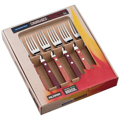 29899/166, Set Di Forchetteâ â? ? â rosso / jumbo (Pezzi)