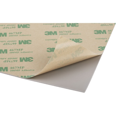 Lamiera interfaccia termica RS PRO, 150 x 150mm, spessore 1mm, 1.6W/m•K, Adesivo