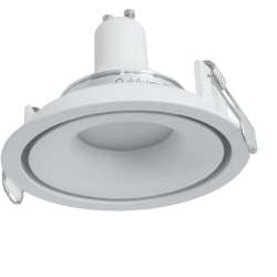 Faretto tondo bianco incasso soffitto 90mm LED 5W GU10 lampada vetrine negozio Luce 4000K características