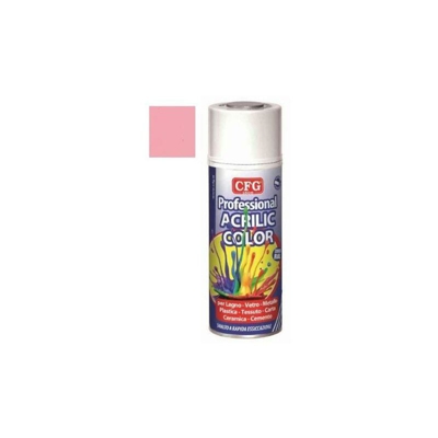 Smalto acrilico professionale spray rosa Ral 3015 - CFG