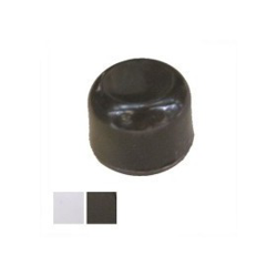 FERMAPORTE TONDO ADESIVO PL MARRONE Pz.4 GEMAC en oferta