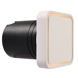 Segnapassi faretto LED COB 4W incasso quadrato 50mm muro punto luce scale 2700K en oferta