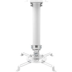 Staffa per proiettore a soffitto da 38 a 58 cm WHITE precio