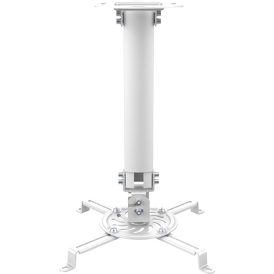 Staffa per proiettore a soffitto da 38 a 58 cm WHITE