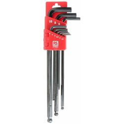 Set chiavi esagonali a forma L RS PRO, 9 pezzi Metrico 1.5mm precio