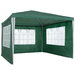 Gazebo 3x3m Con 3 Parti Laterali - Verde precio