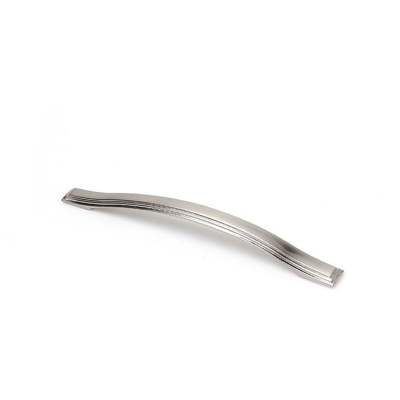 Maniglia stile contemporaneo , Zama, Nichel Satinato, 160mm interasse. Marchio REI