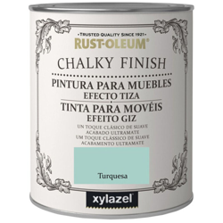 Vernice effetto gesso Chalk Paint Rust-Oleum Xylazel | 750 mL - turchese - turchese características