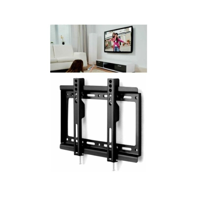 Staffa supporto universale da parete fisso ultra slim per TV led da 14 '- 32'