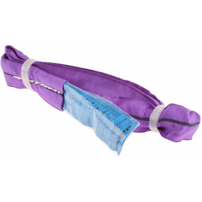 Imbracature di sollevamento ad anello 1t, lunghezza 535mm, col. Porpora - Rs Pro