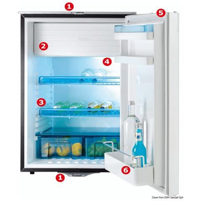 Frigorifero WAECO Dometic CRX65 64 l 12/24V