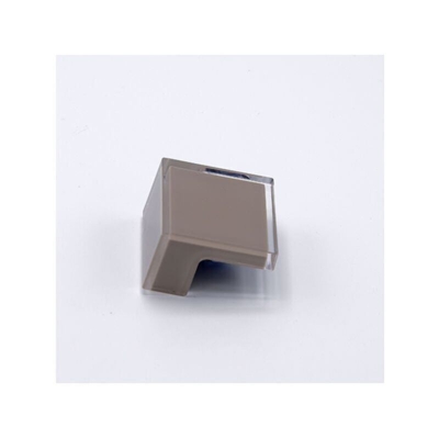 Maniglia a elle in stampato color visone 45x41x25mm - 603 Soul