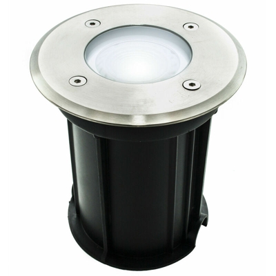 Faretto carrabile calpestabile IP65 incasso terreno lampada led GU10 8W potenza 72W Luce 3000K