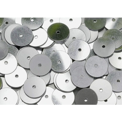 PAILLETTE LISCIO ARGENTO 8MM - 5GR - Knorrprandell