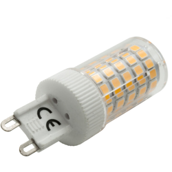 Lampadina LED potenza 7W attacco G9 700 lumen resa 70W lampada calda fredda 230V Luce 4000K características