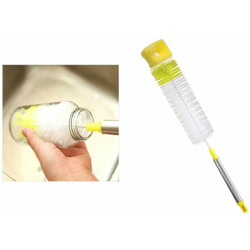 B&s - Scovolino con spugna bottiglia biberon spazzola lavabottiglie fibre sintetiche características