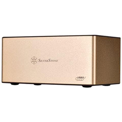 SST-TS11G-C Aluminium Docking Station USB 3.1 - Oro en oferta