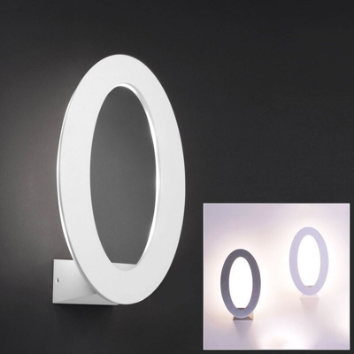 Zeitnet Inc. - Applique LED lampada parete muro 7W luce balcone ingresso albergo hotel negozio Colore Silver