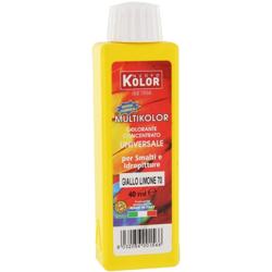 -senza Marca/generico- - 12 PZ Di COLORANTE UNIVERSALE ML.40 LIMONE 70R características