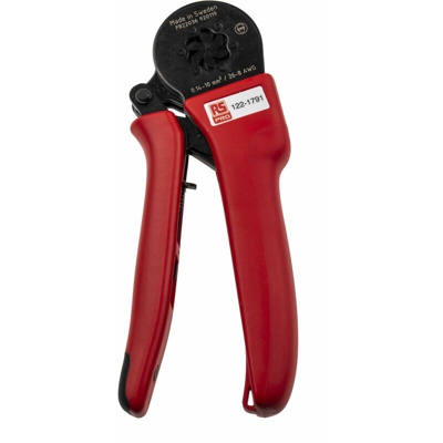 Pinza crimpatrice RS PRO, Boccola isolata