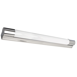 Applique luce led illuminazione specchio bagno 10W IP44 80cm alluminio cromato Luce Bianco naturale en oferta