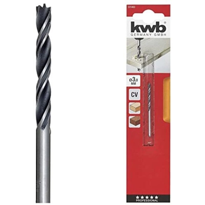 Punta per Legno Elicoidale 4mm - KWB