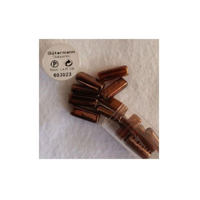Bronzo, perline 15 mm