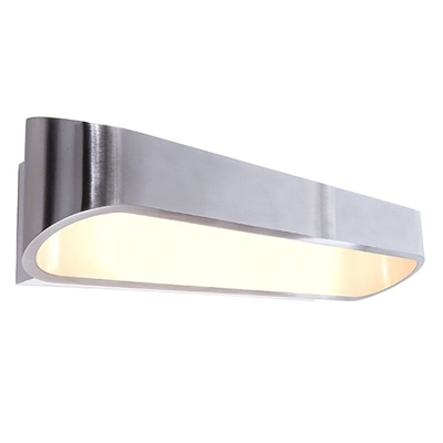 Planetitaly - Lampada parete 18W doppio LED COB applique muro doppia luce dimmerabile 3000K Colore Bianco