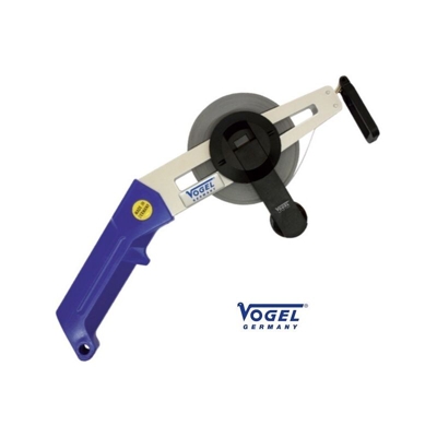 142503 ROTELLA DI MISURAZIONE 50 METRI CON TELAIO IN ALLUMINIO - Vogel Germany