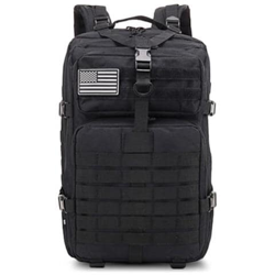 Zaino Tattico Militare Dell' esercito Di Grande Capacità [ nero] en oferta