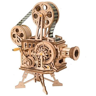 Fai Da Te Puzzle In Legno 3d Ingranaggio Meccanico Kit Di Costruzione Di Modelli Giocattoli Per Bambini Regalo Per Adolescenti Adulti [ lk601]