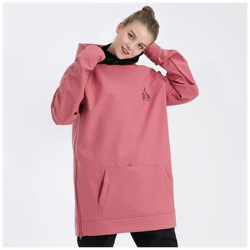 Felpa Con Cappuccio Da Uomo / Donna Giacca Da Snowboard All' aperto, Cappotto, Felpa Con Cappuccio Impermeabile Invernale Per Gli Amanti - Bianco / S [ rosa / M] precio