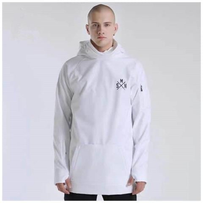 Felpa Con Cappuccio Da Uomo / Donna Giacca Da Snowboard All' aperto, Cappotto, Felpa Con Cappuccio Impermeabile Invernale Per Gli Amanti - Bianco / S [ bianco / I]
