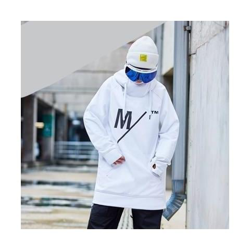 Nuova Felpa Da Uomo Casual Invernale Per Sci Snowboard, Pullover Da Donna A Maniche Lunghe Con Cappuccio Impermeabile - Bianco / Xs [ bianco1 / L] precio
