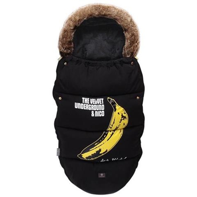 Sacco A Pelo Per Passeggino, Sacco A Pelo Invernale Caldo Antivento Per Sedia A Rotelle Infantile [ banana]