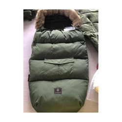 Sacco A Pelo Per Passeggino, Sacco A Pelo Invernale Caldo Antivento Per Sedia A Rotelle Infantile [ verde Natale] en oferta