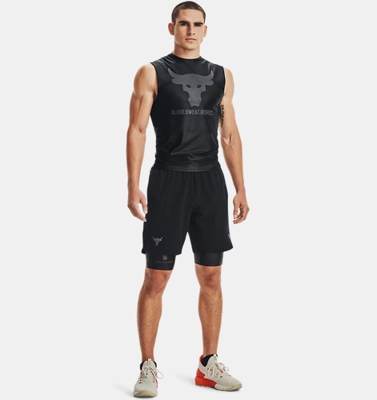 Shorts Project Rock Iso-Chill da uomo