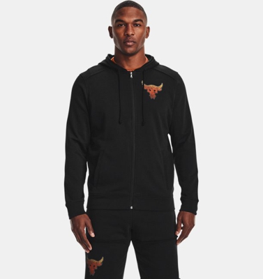 Felpa con cappuccio Project Rock Terry Full Zip da uomo
