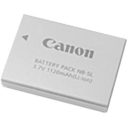 NB-5L - Batteria della fotocamera per PowerShot SX230 HS/SX220 HS/SX210 IS/SX200 IS (1120 mAh, 3,7 V, Li-Ion), Blanco - Canon en oferta