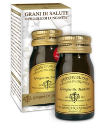 GRANI DI SALUTE O PILLOLE DI LUNGAVITA 50 GRANI características