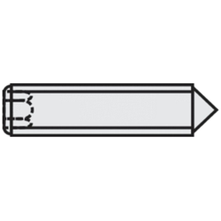 827341 Grano filettato M4 5 mm Acciaio 20 pz. - Toolcraft en oferta