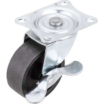 Rotelle pivotanti ruote industriale di metallo con freno 50 mm - Primematik