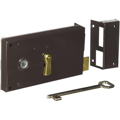 Serratura Da Applicar Art.187 Dx 70X140 Conf. 2Pz - Bonaiti