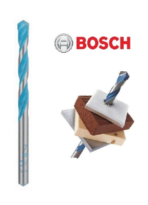 BOSCH CYL-9 PUNTA PUNTE MULTICOSTRUCTION BLU FORA TUTTO PER LEGNO PIASTRELLE ECC-6-200/250 6 mm 200/250