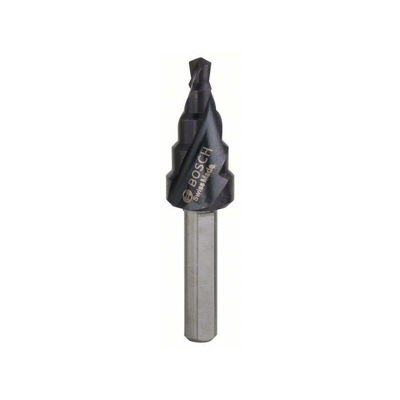 Bosch Punte a gradini HSS-AlTiN 4 - 12 mm, 6,0 mm, 50 mm