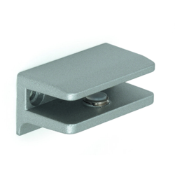 Reggimensola fisso per vetro, serie GLASS S, in Zama, Cromato Satinato. Marchio REI características